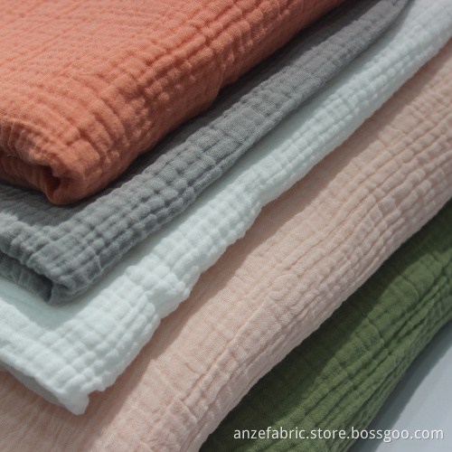 100% Cotton Fabric Organic Cotton Gauze Blouse